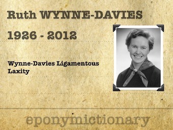 Ruth Wynne-Davies (1926 - 2012) 340