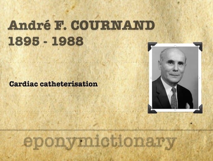 André Frédéric Cournand (1895-1988) 680